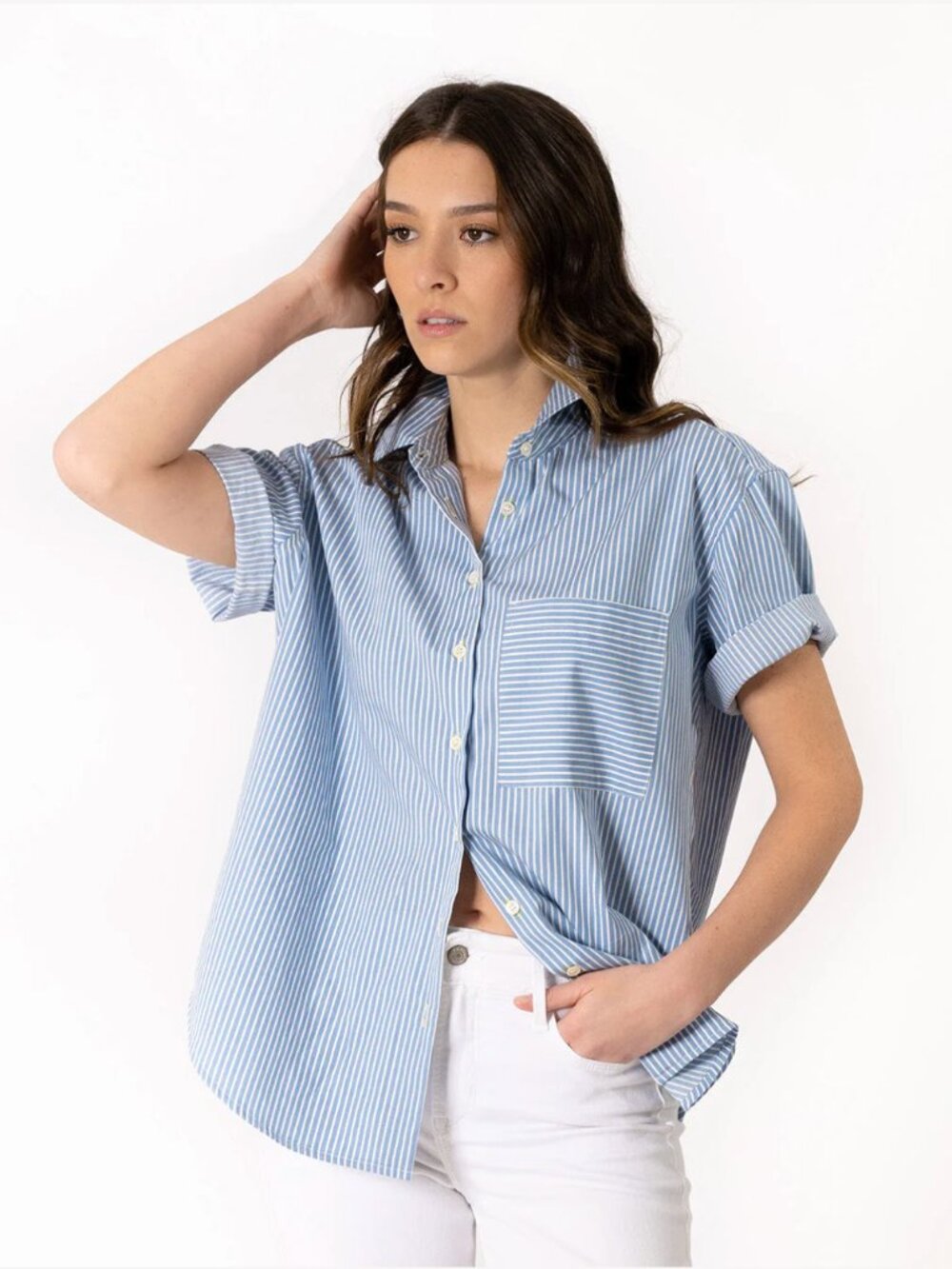 Lacson Ravello Bernadette Camp Shirt NWT